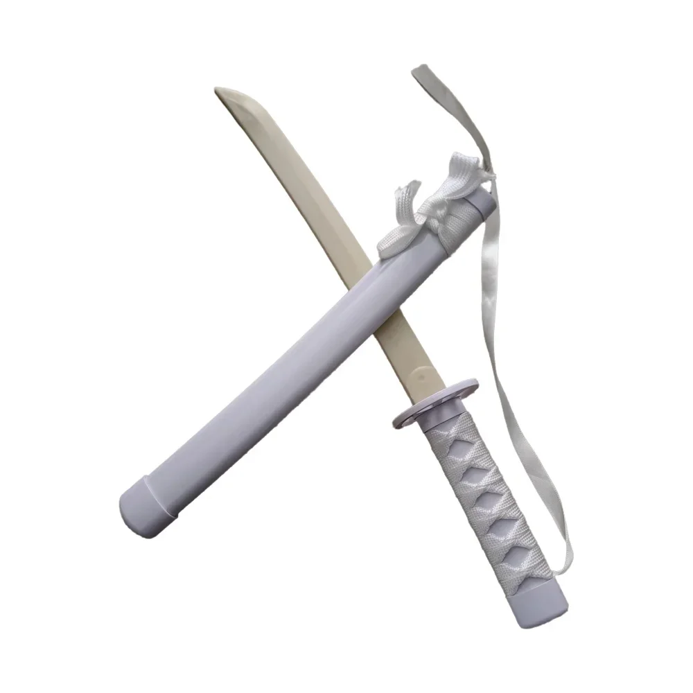 

Bleach Kuchiki Rukia Sode no Shirayuki 42cm Katana Toy Role Play Anime 16.5inch Plastic Sword Model