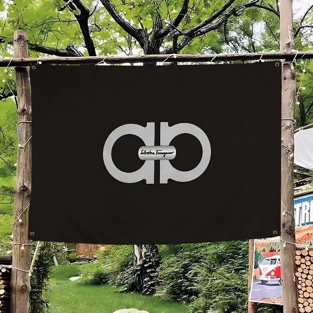 F-Ferragamo Large Size Shop Art Promotion Advertising Booth Flag Hanging Banners