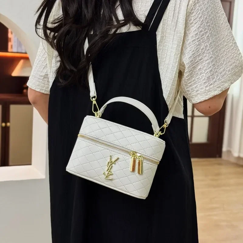 

Popular Elegant Women Messenger Bag Leather Crossbody Shoulder Handbags Tote Luxury Brand Famous Designer Classic Ladies
