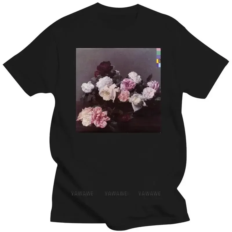 New fashion brand teeshirt Band NEW ORDER POWER CORRUPTION u0026 LIES Classic vintage T Shirt male short sleeve black top