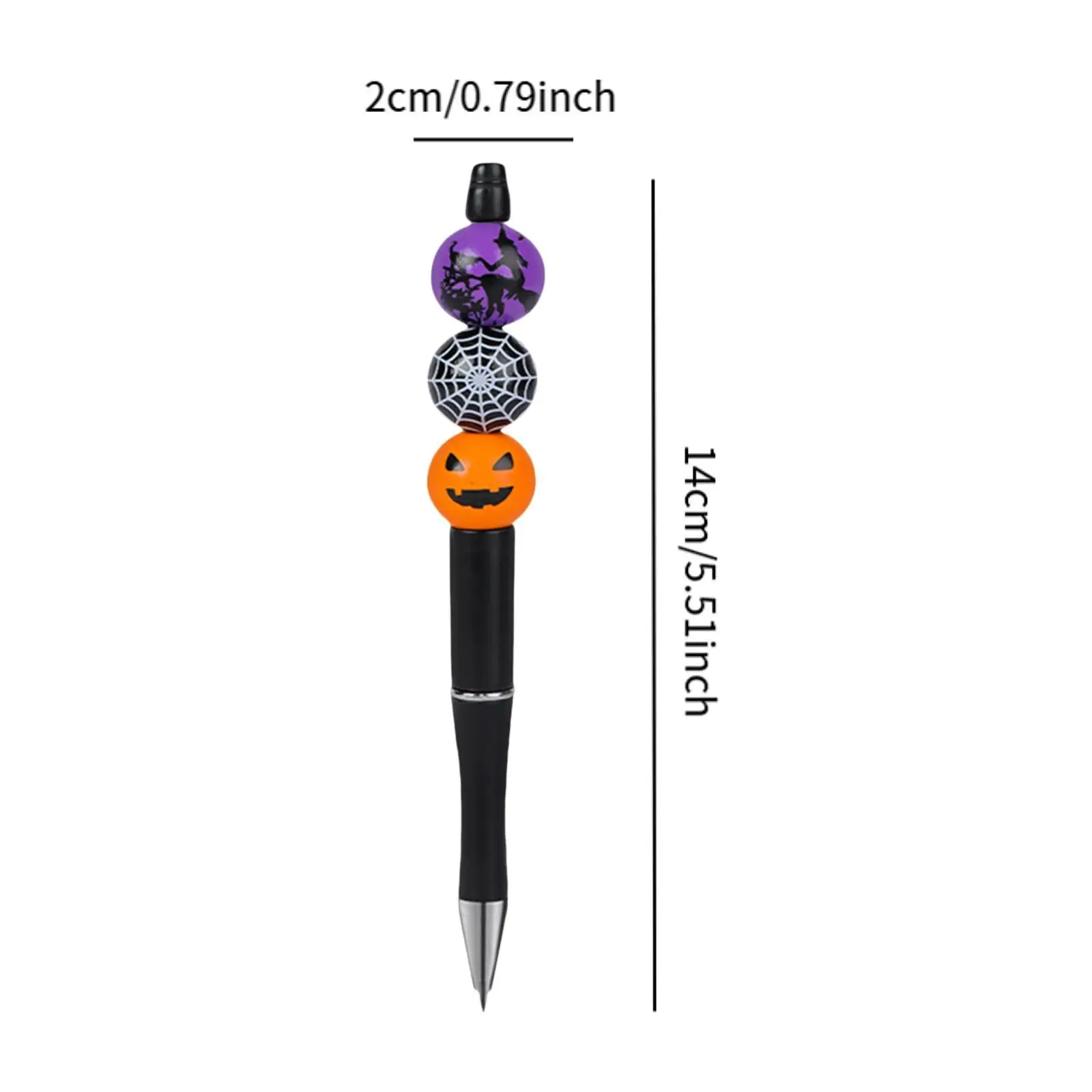 Шариковая ручка на Хэллоуин, ручка для письма, украшение на Хэллоуин, подарок на Хэллоуин, товары для вечеринок, удобное украшение для стола 0,5 мм