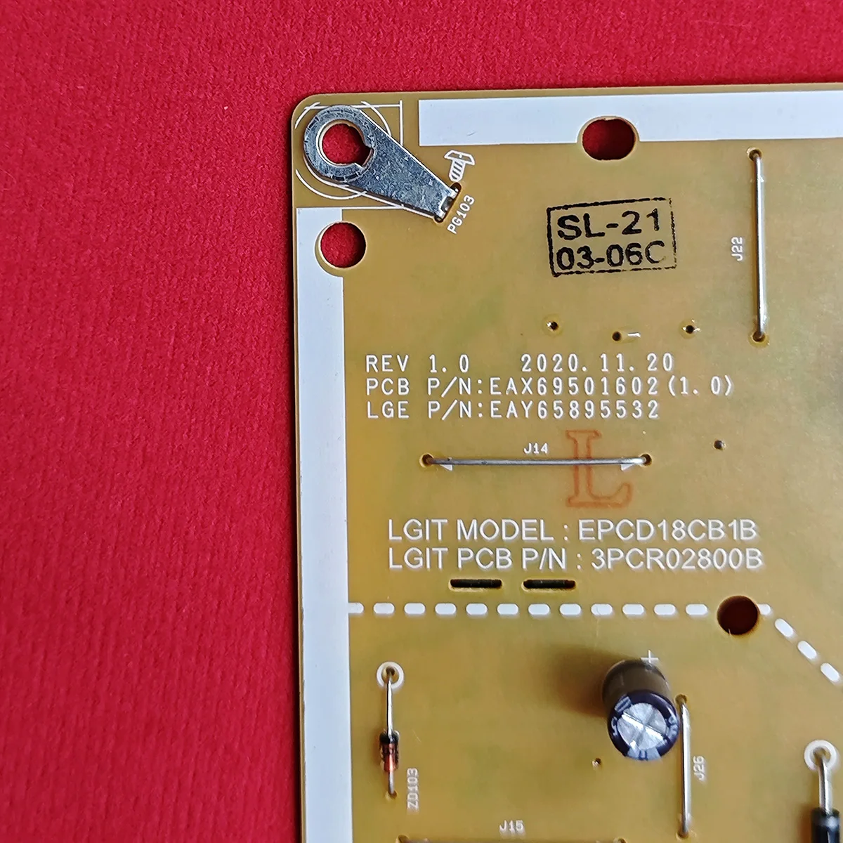 Original Testing Work Power Board für LGP6065NT-21U1 eax69501602 eay65895532