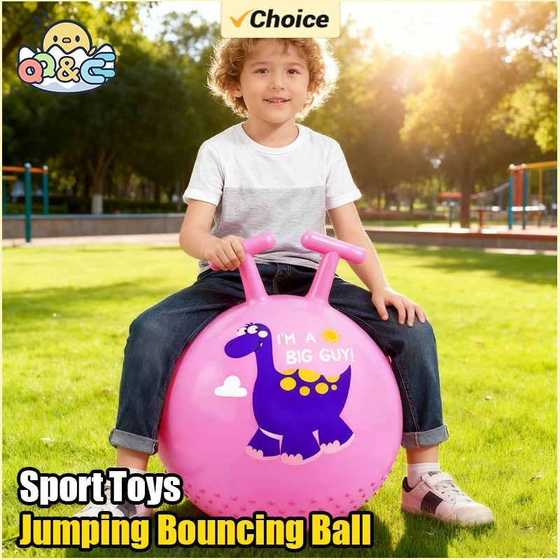 Children's Space Jumping Bouncing Ball Ride On Catch Ball Puzzle Outdoor Sports Toys Kindergarten Jumping Game Ball Kids Gifts