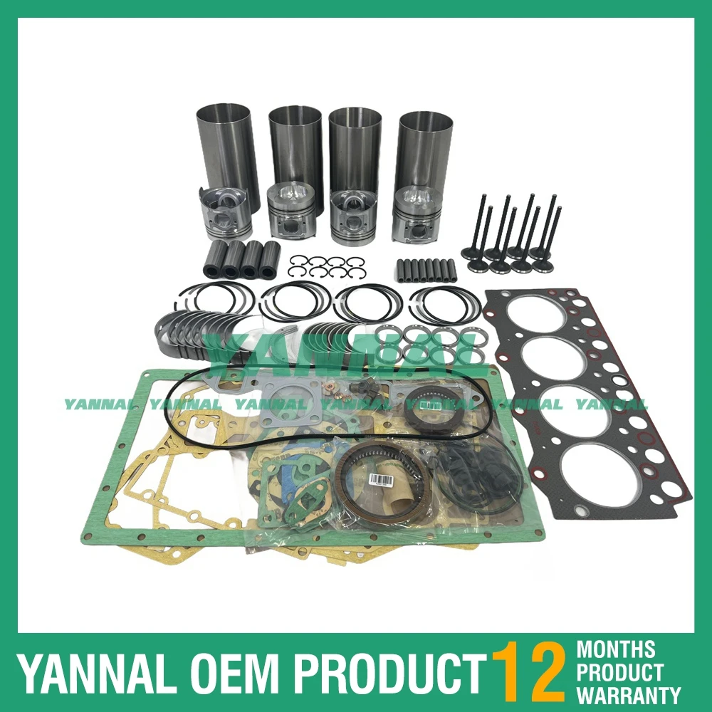 Overhaul Rebuild Kit For Komatsu 4D95 4D95L-1 4D95LE-5  Engine PC60-5/6/  PC130-87 PC75UU Excavator