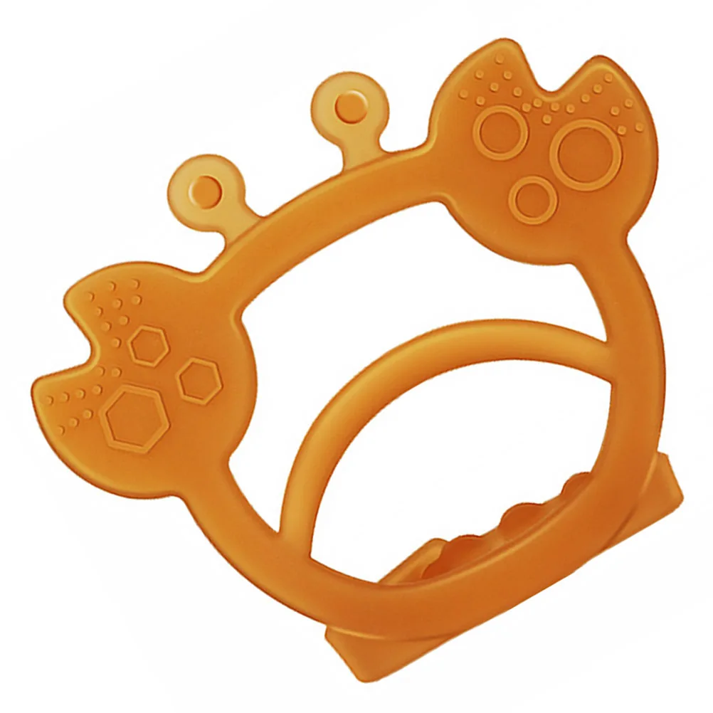 

1Pcs Baby Teether Bracelet Silicone Soft Elastic Safe Infant Chewing Toddler Soothing Molar Relief