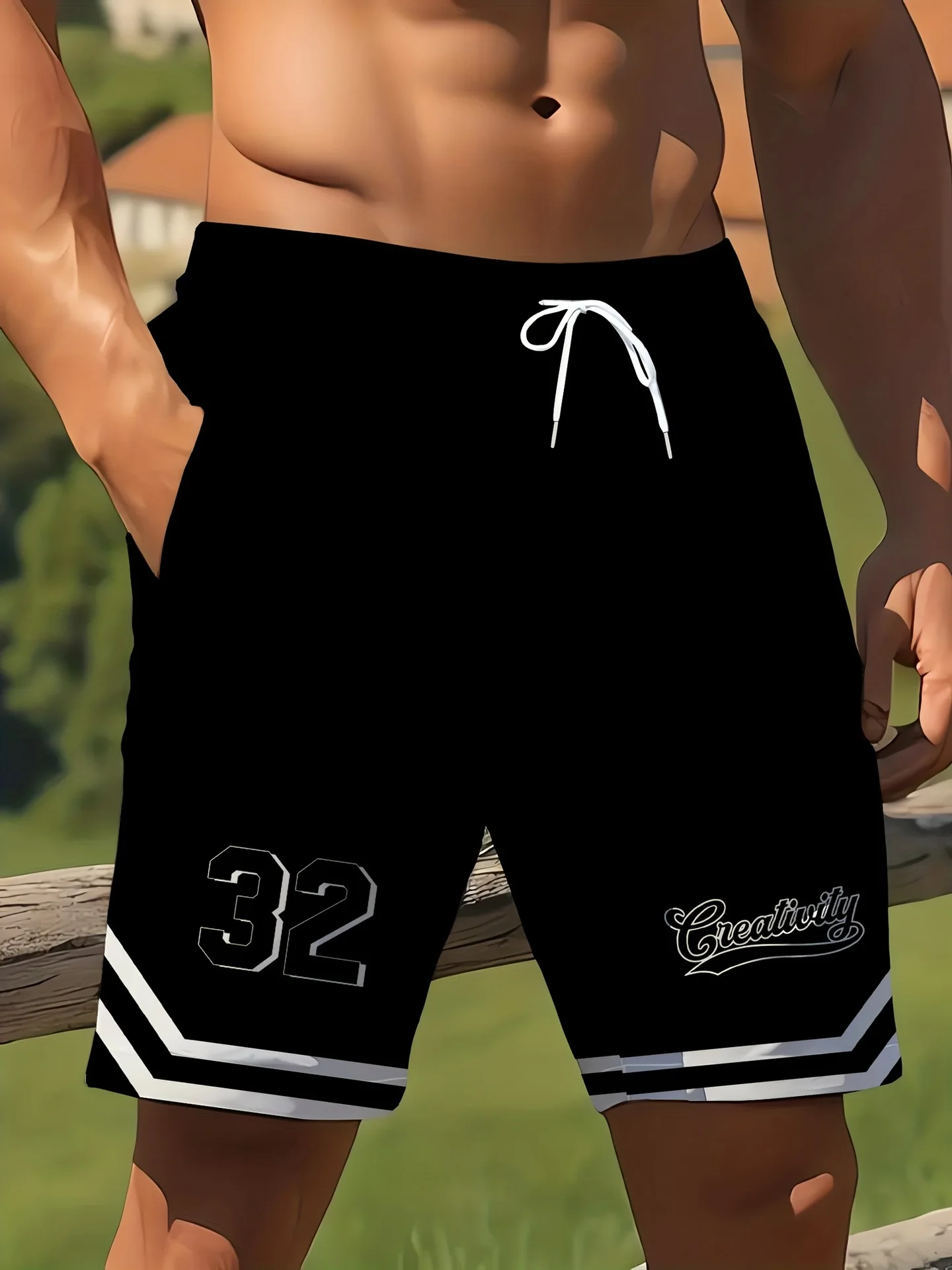 

Новые мужские модные шорты для серфинга с 3D узором, курортные плавки, быстросохнущие гавайские пляжные шорты, мужская одежда, мотоциклетные спортивные шорты