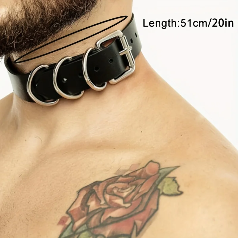 Punk Hip-Hop Personality Exaggeration Party Necklace Party Halloween Role-Playing Creative Birthday Gift