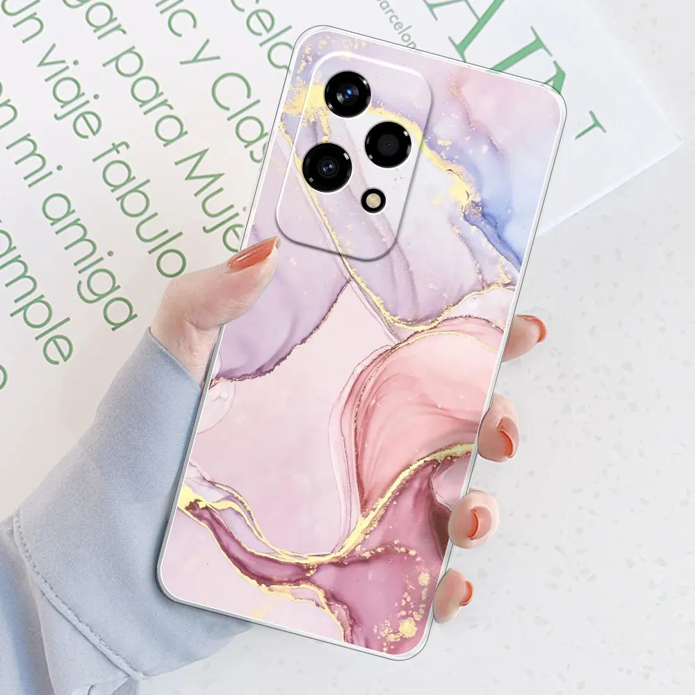 For Honor 200 Lite Case Back Cover For Honor 200 Lite Clear Soft Silicone Protect Phone Case on Honor200Lite 6.7 inch Coque