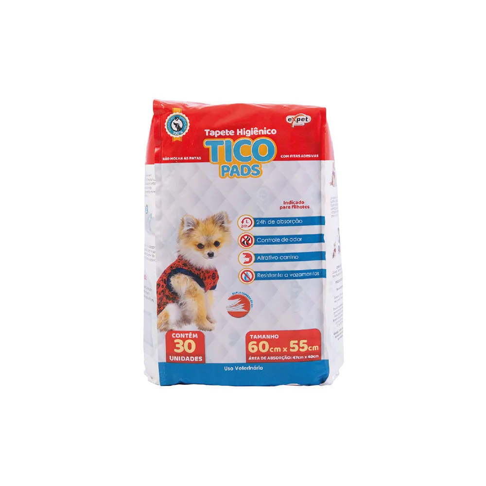 Tico Pads 30 PCs 55x60cm Blue - 307 Hygienic Mat