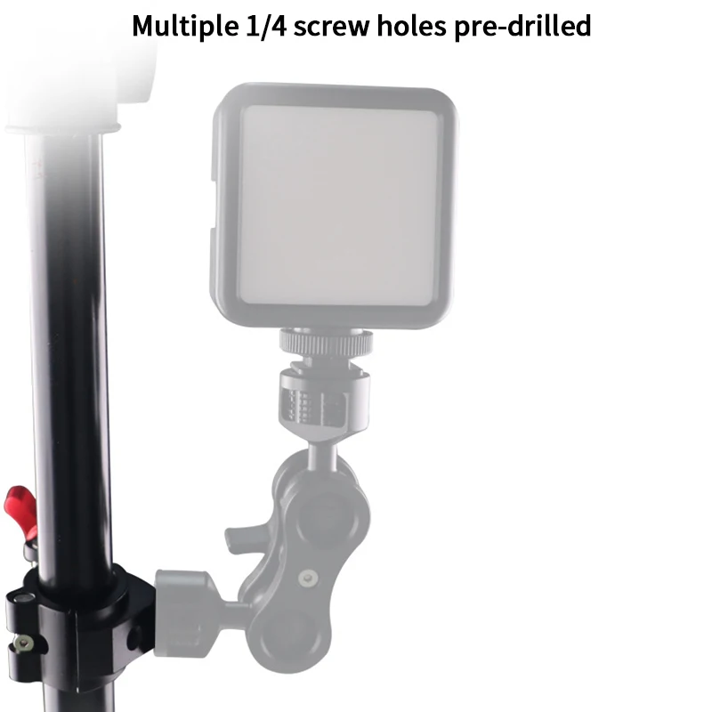 Fill Light Clip Photography Accessories, Lighting O-beam Clip Quick Release Bracket Clip For Cell Phone Camera Fixing Fixture