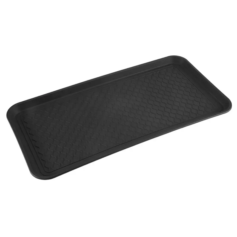 

B50C Shoe Drip Tray With High Rim (76.2 X 38 X 3.1 Cm) Shoe Rack, Waterproof Shoe Tray,Shoe Mat For Outdoor, Garden Black Easy T
