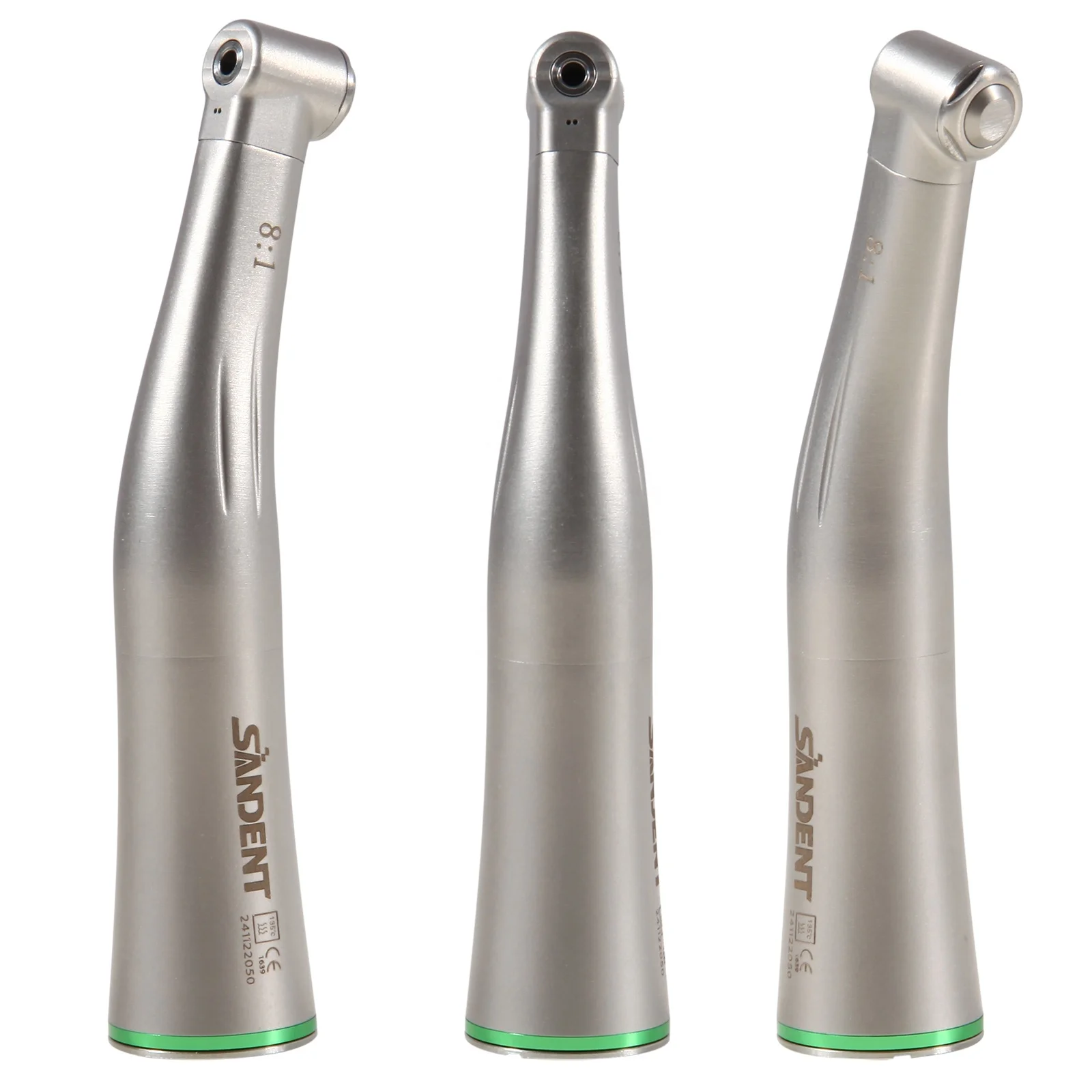 Nouvelle arrivee! de ntal Endo Handpiece 8:1 contre-Angle bouton poussoir endodontique Mini tête pour N-S-K E-Type