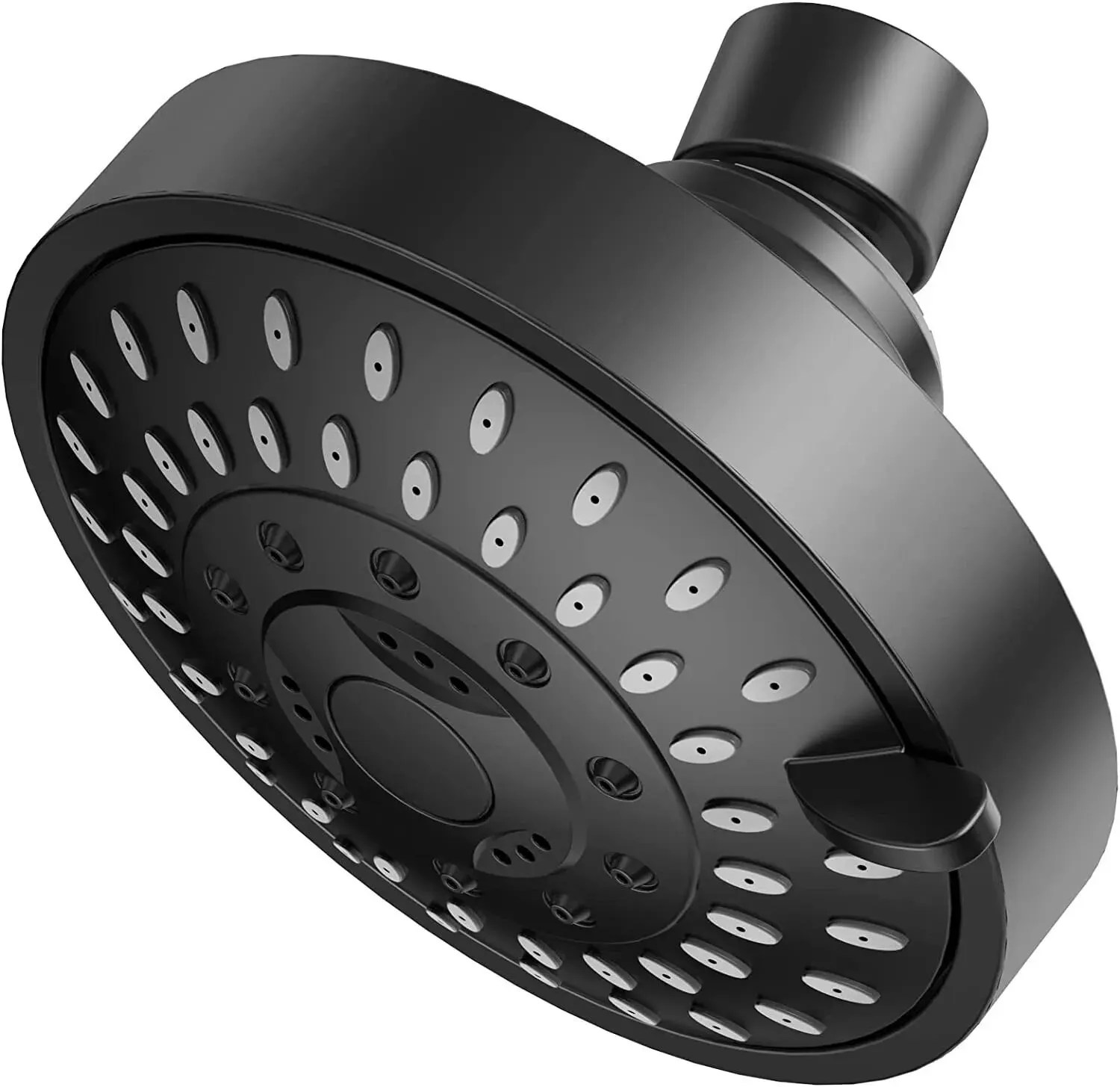 High Pressure Shower Head Lotus Shower Head 5-speed Silvery Function High-pressure Nozzle Bathroom Accessories