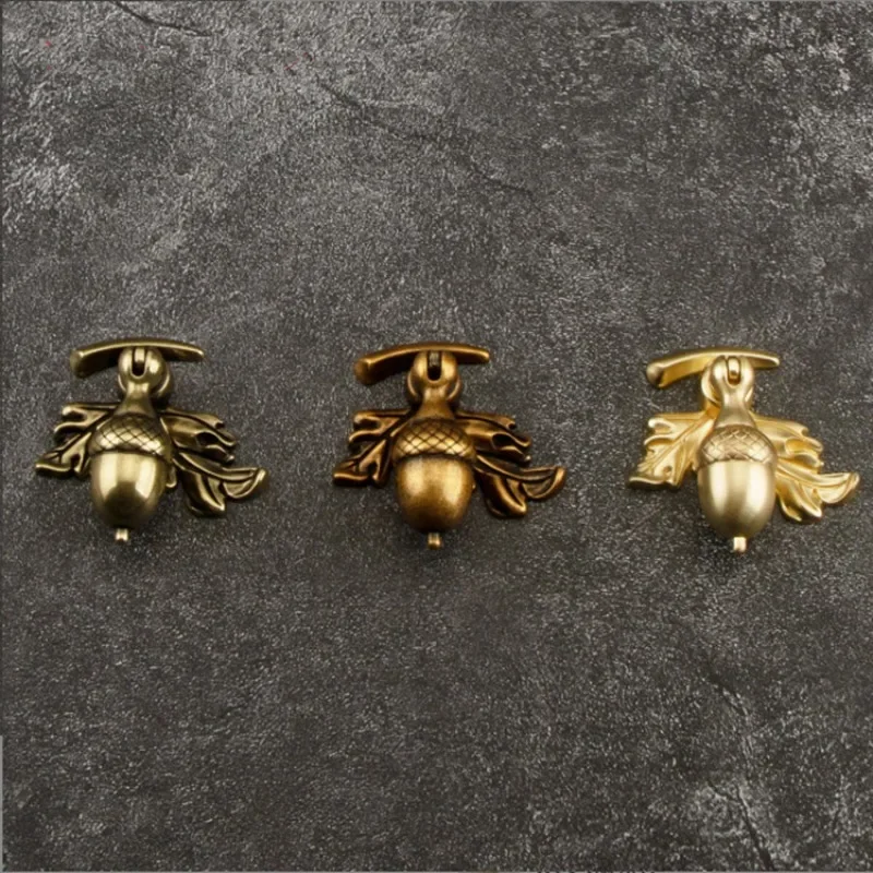 Hot selling American classical acorn handle drawer bronze zinc alloy knob kitchen cabinet bee handle