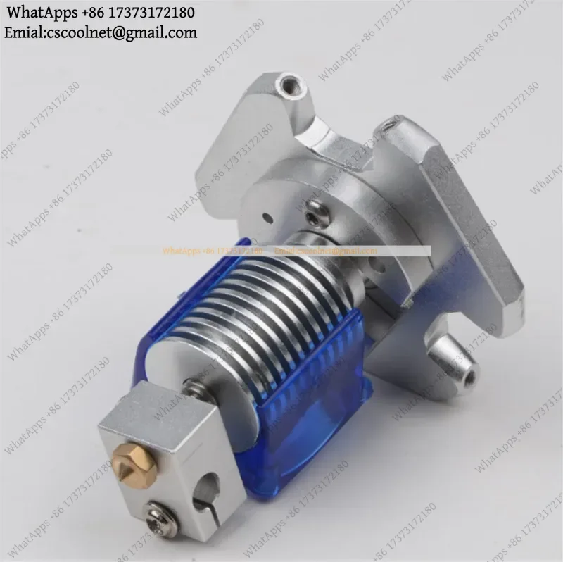 JS01 1.75/3.0mm Delta Kossel V6 Hotend Full Kit With Aluminum Alloy M3 Fisheye Effector 3D Printer Parts