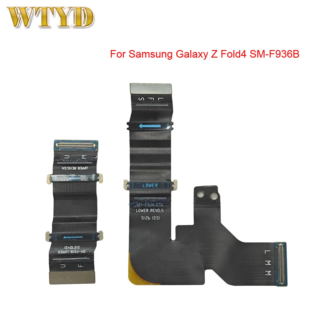 1 Pair Spin Axis Flex Cable For Samsung Galaxy Z Fold4 Flex Cable Spare Parts