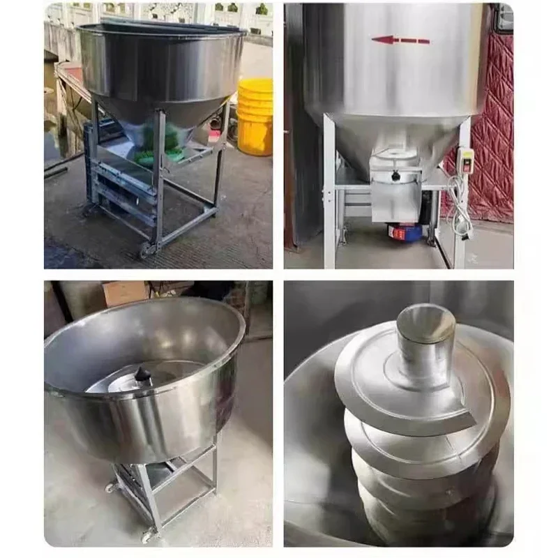 متعددة الوظائف سلسلة محرك صغير الدواجن الحيوان تركيا الأسماك الدجاج الماشية الحبوب آلة خلط الأعلاف