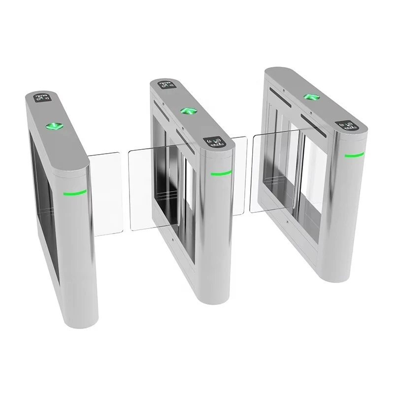RFID Swing Turnstile Security Face Recognition  Access Control Directional Barrier Gate for Gym