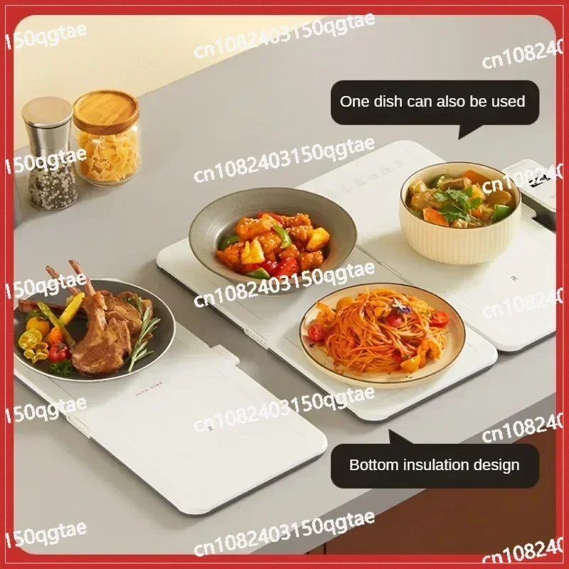 Folding Warm Dishes Board Splicing Hot Plate Household Food Insulation Board Multi-functional Heating Table Mat 보온기 Aquecedor