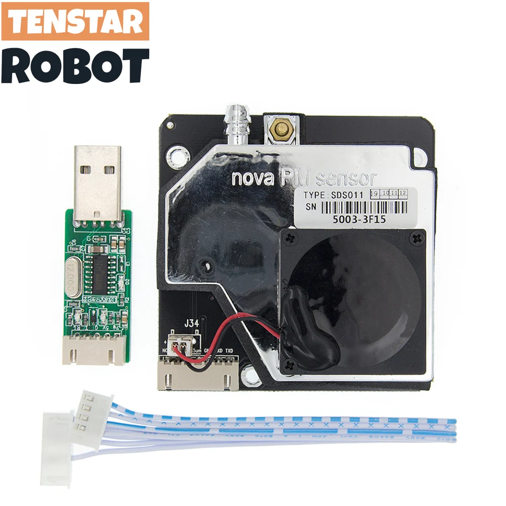 Nova PM Sensor SDS011 Precyzyjny laserowy moduł wykrywania jakości powietrza PM2.5 Wyjście cyfrowe Super Dust