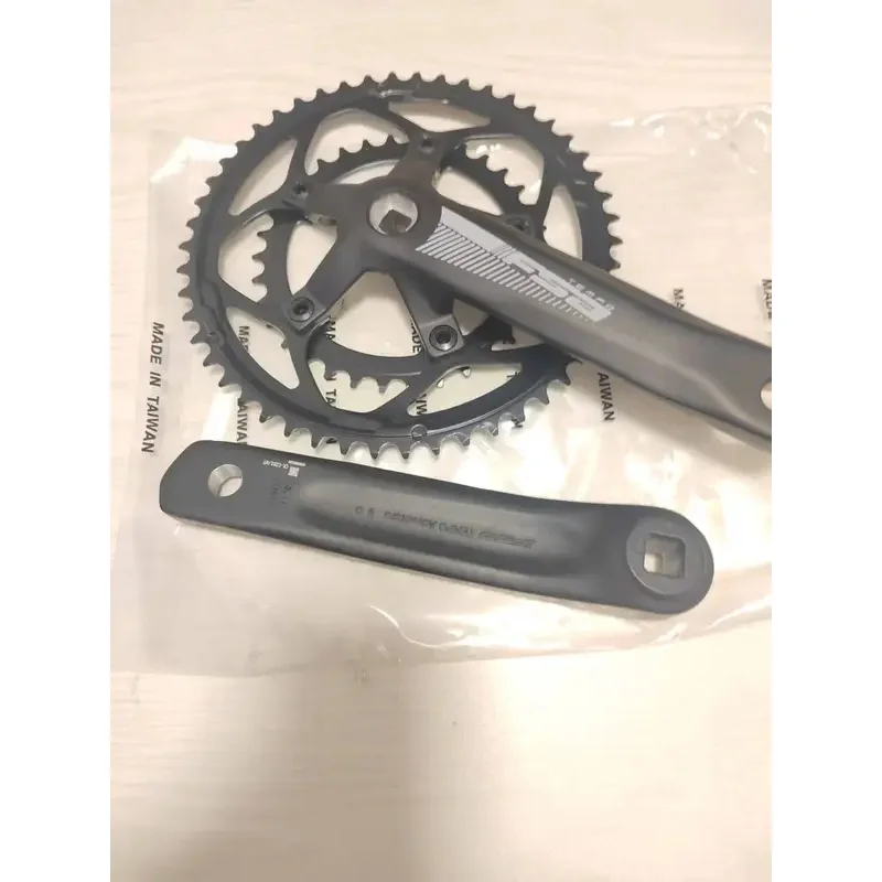 1Set FSA Tempo Compact Road Chainset - 50 / 34T 48 / 32T 170/172.5/175Mm Crank Arm JIS Square Taper 110/80 BCD 10/11Speed