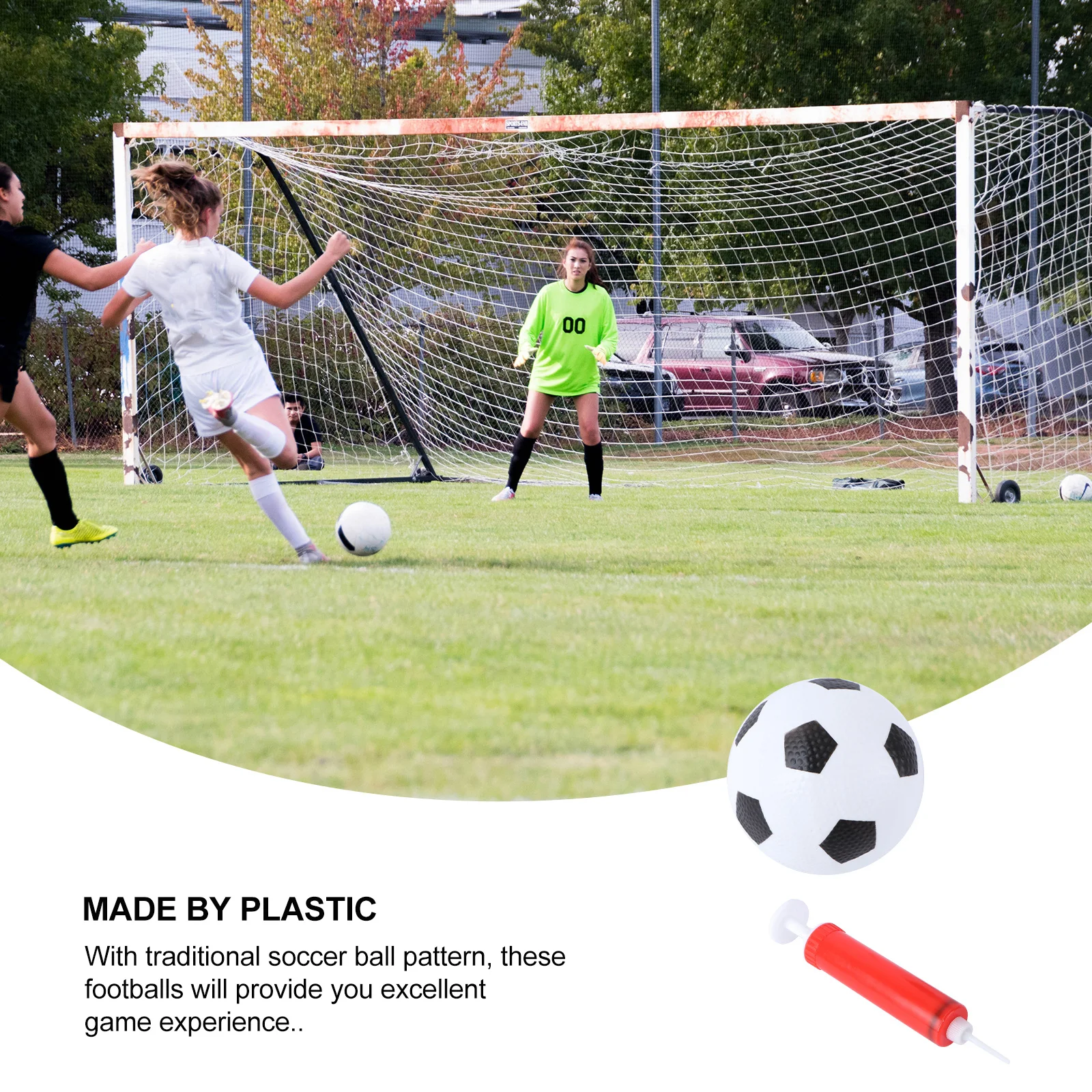 كرة القدم للأطفال 12 سم 3 قطع لعبة كرة قدم صغيرة للأطفال في الأماكن المغلقة والخارجية مجموعة أنشطة تعليمية ممتعة #6