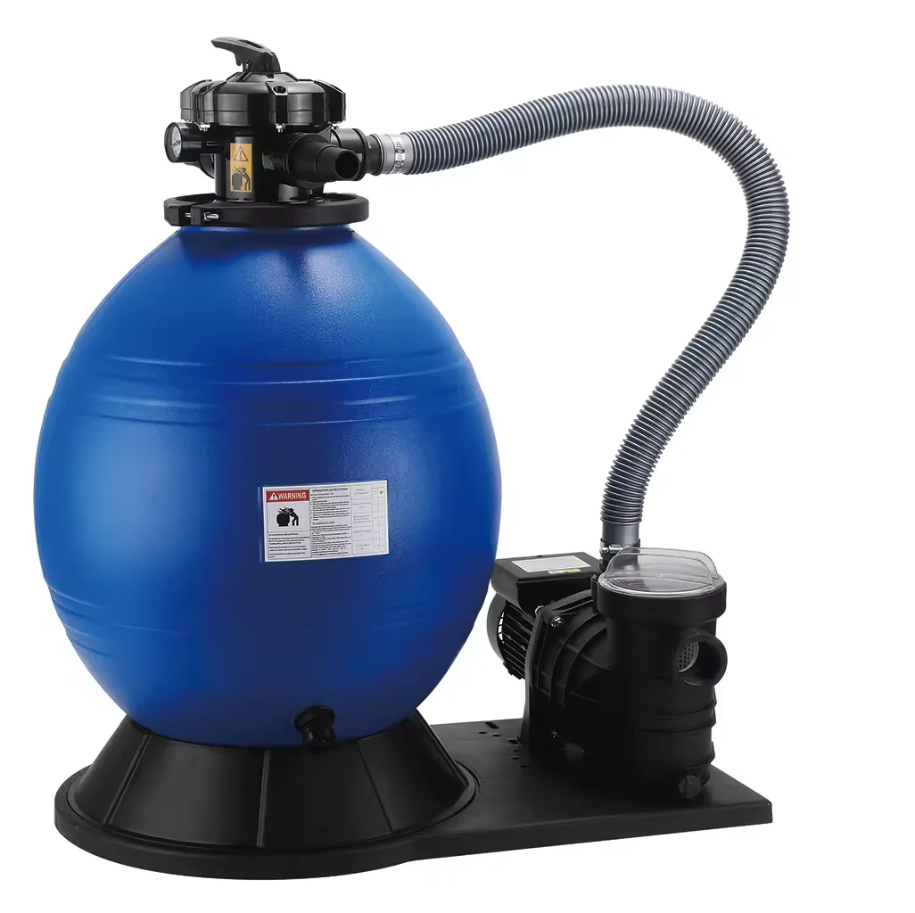 

550w Swimming Pool Above Ground Pool Accessories Filter Pump Combination System Sand Filter