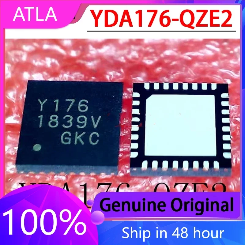 1PCS YDA176-QZE2 YDA176 Silk Screen Y176 QFN Packaging New Audio Block IC Chip Module