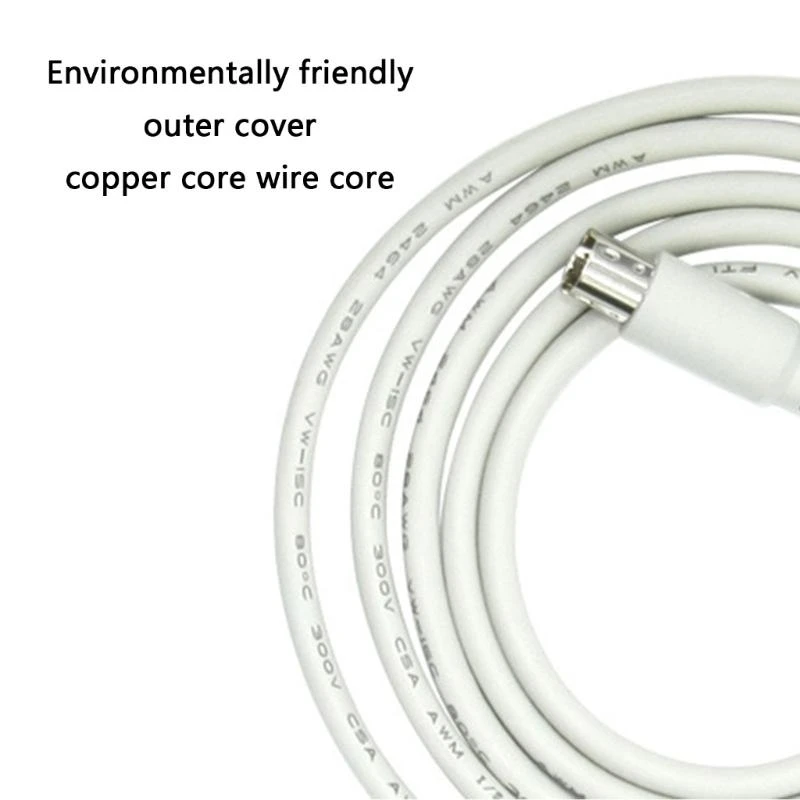 02DD Black Extension Cable with 8Pin DIN Male Connectors 8PIN Extension Cable for Audios Device Audios Equipment Connection