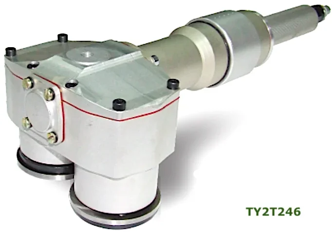 TY2T224 Pneumatic Sheet Slitter 16 Ga Twin Wheel Slitter Straight mode slitting cutting through the line for auto-manufacturing
