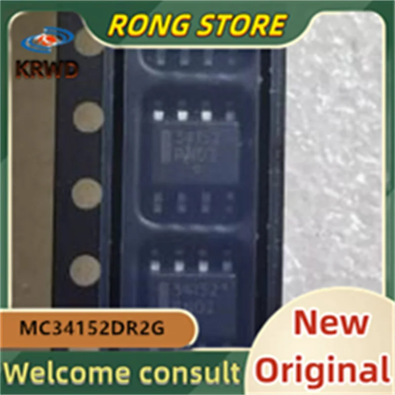 10pcs 34152 MC34152 MC34152DR2G SOP-8 New and Original