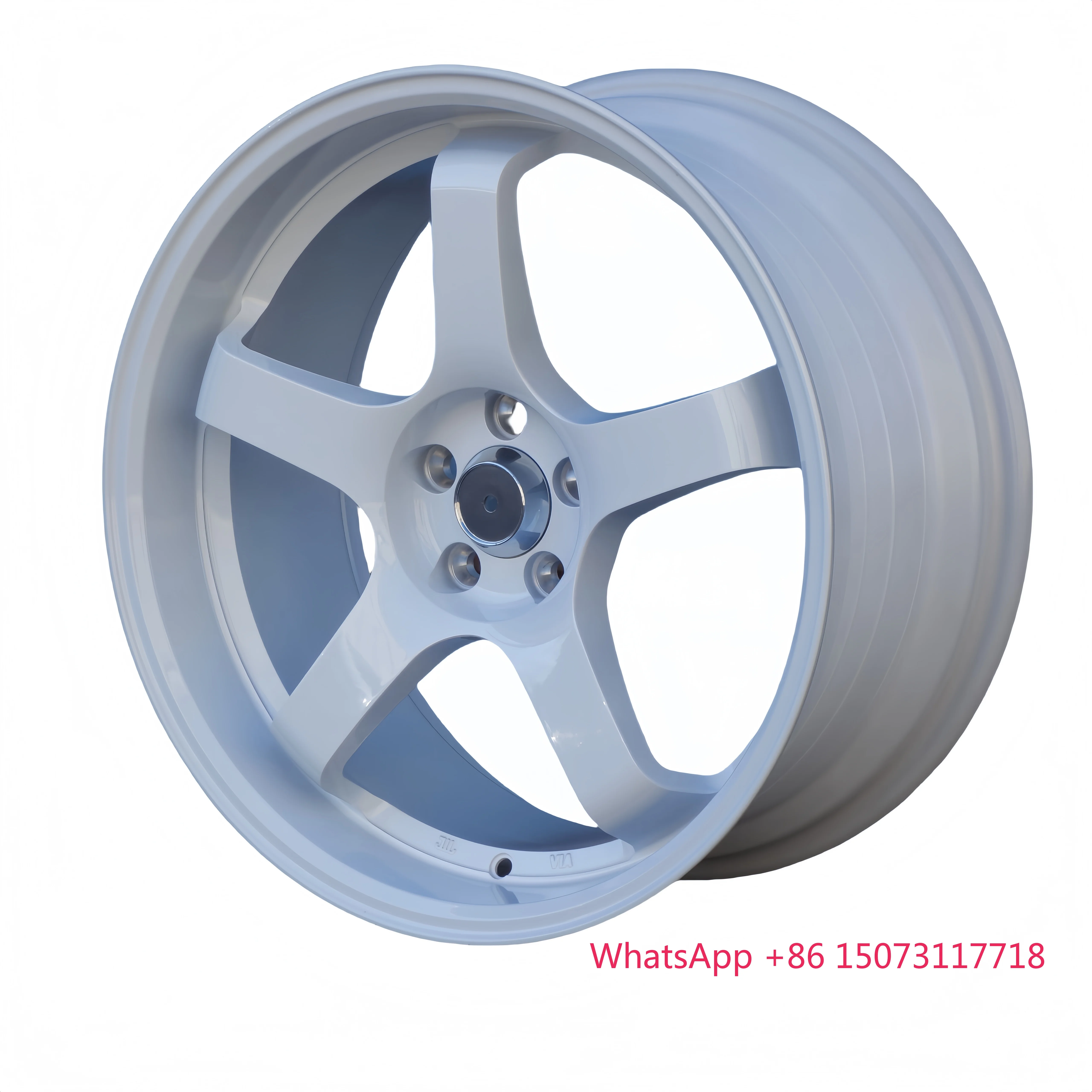 

17 18 19 Inch Lightweight Alloy Wheels Flow Forming White Rims with 5X114.3 PCD for Passengers for Cars