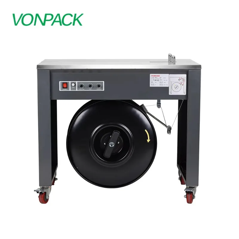 

MH-50C Auto Strap for Packing Strapping Machine High Table PP Belt Strapper Automatic Strapping Machine