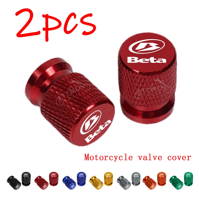 

For Beta RR RS RRS 125 200 250 350 390 400 450 480 498 500 X Trainer 300 2PCS Motorcycle Wheel Tire Parts Valve Stem Caps Cover