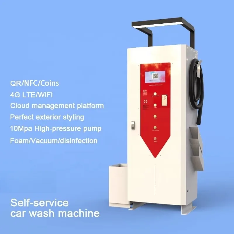 Custom Automatic Manufacturer Touchless Car Wash Station Smart Card Payment System with Car  Washing Machine Timer Control