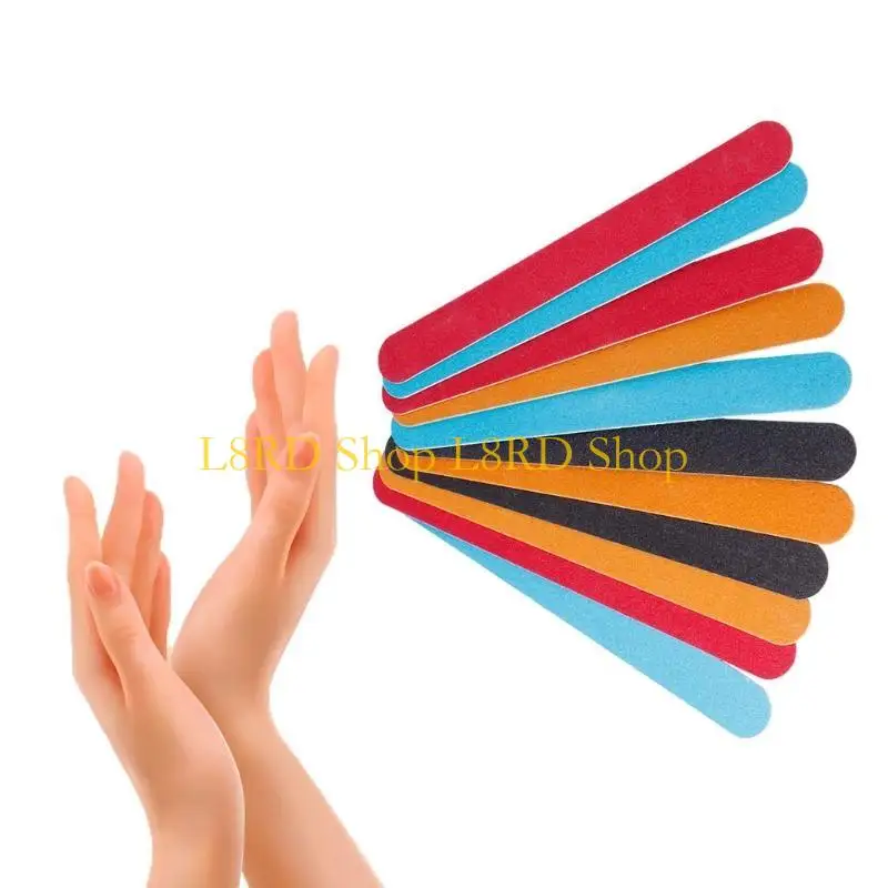 L8RD Art Sanding File Buffer For Salon Manicure UV Gel Polisher Tool