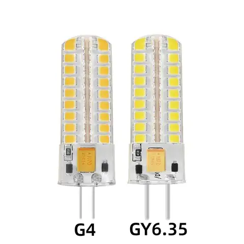 NEW DIMMABLE GY6.35 7W 9W LED Lamps 12V 220V Corn Light Bulb Droplight Chandelier 2835SMD G6.35 Led Bombillas Lamp