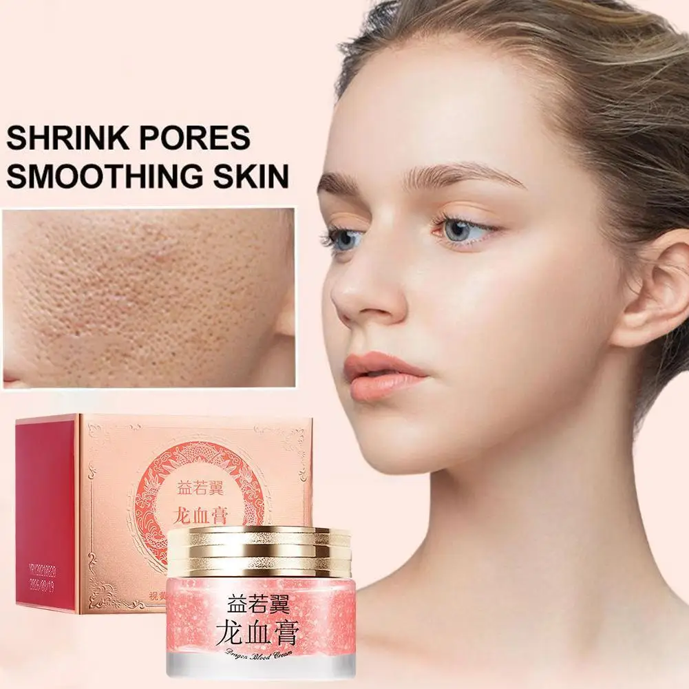 

50g Dragon Blood Essence Gel Anti Wrinkle Moisturizing Face Tone Nourish Placenta Skin Tighten Brighten Face Cream Repair C H5K0