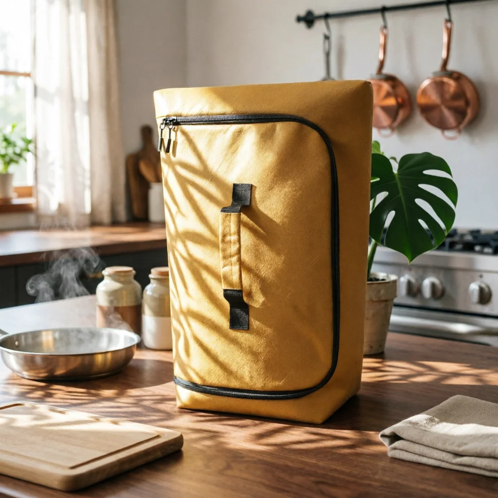 Barbecue Meat Resting Bag Reusable Insulated Meat Resting Bag Outdoor Cooking Gear Zipper Trim Wide Mouth Design for Cookout