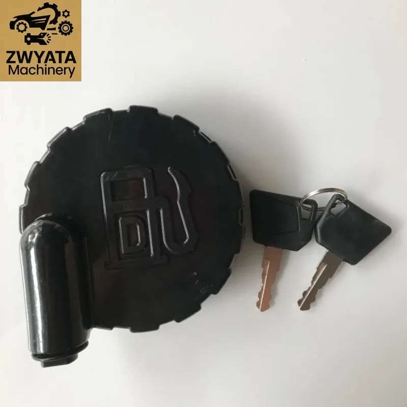 

for JCB backhoe loaders 200/210/220/240/360 3CX 2CX 2CXSL 4CX excavators Diesel fuel tank cap with 2 keys 331/45908 331/33064