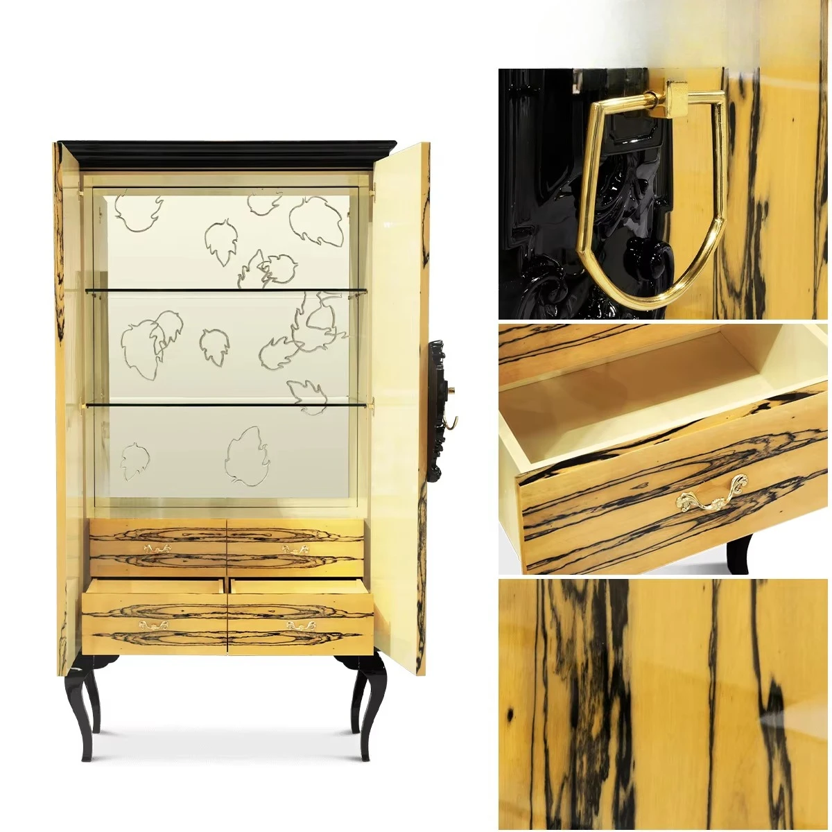 Multifunctional cabinets Solid wood sideboards Entrance cabinets Living room wall lockers