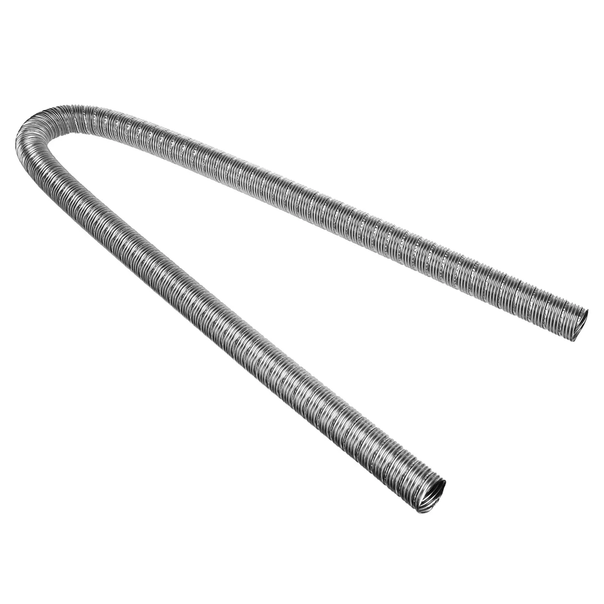 100cm 22mm Air Diesel Parking Heater Exhaust Pipe Stainless Steel Dual-layer Gas Vent Hose Tube For Webasto Eberspacher