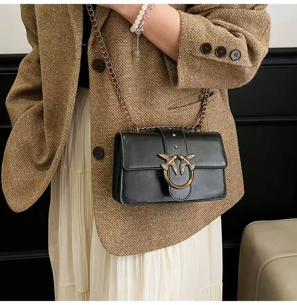 2026 Frühjahr/Sommer Kleiner Vogel Geprägte Unterarm-Schultertasche Neue Casual-Handtasche Ketten-Umhängetasche Geeignet für Frauen.689 – Detail 2