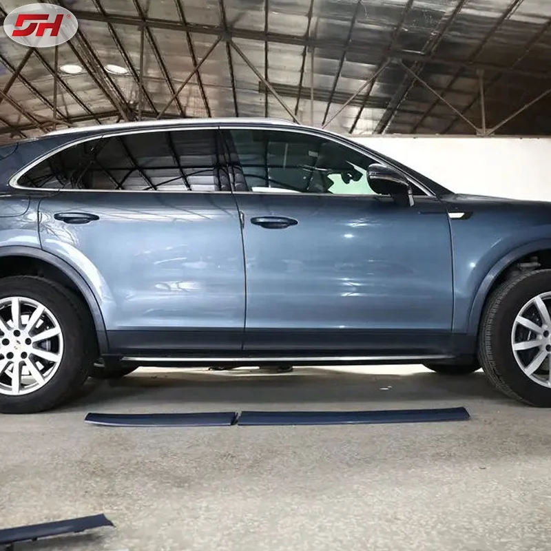 توربو نمط 4 قطعة لوحة الباب الزخارف التنانير الجانبية لنماذج كايين 9Y0 9YA أرقام الجزء الجديد 9Y0837095 9Y0837096 9Y0839095 #5