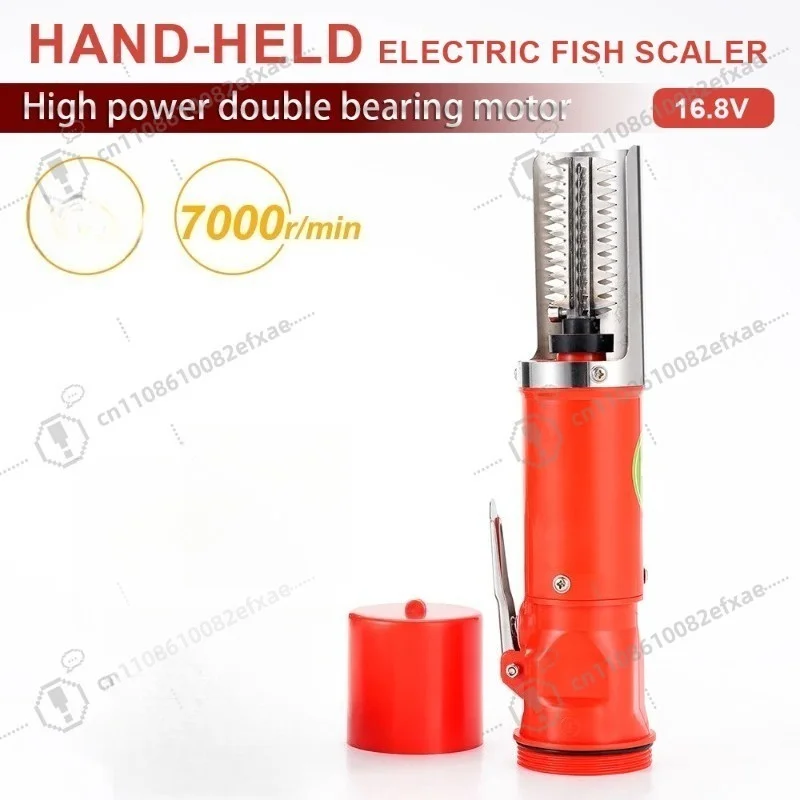 Rechargeable Electric Fish Scaler Remover Portable Fish Descaler Cleaner Fishing Scaler Knife for Seafood Kitchen Tools