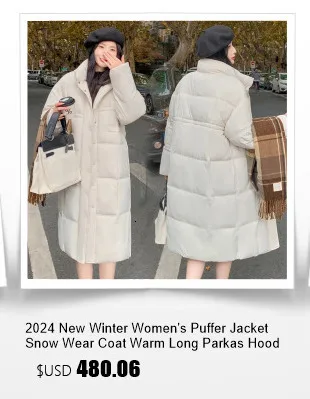 2027 Winter New High End Big Fur Collar Workwear Down Cotton Jacket Women's Fashion Short Thicken Cotton Female Parkas Coats