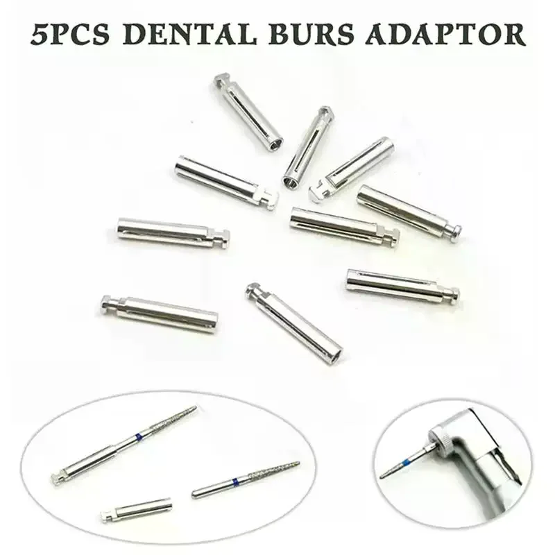 

1PCS Burs Adapter Convertor Stainless Steel Dental Burs Adaptor FG To RA Adaptor From 1.6mm To 2.35mm Dental Tools Dental Access