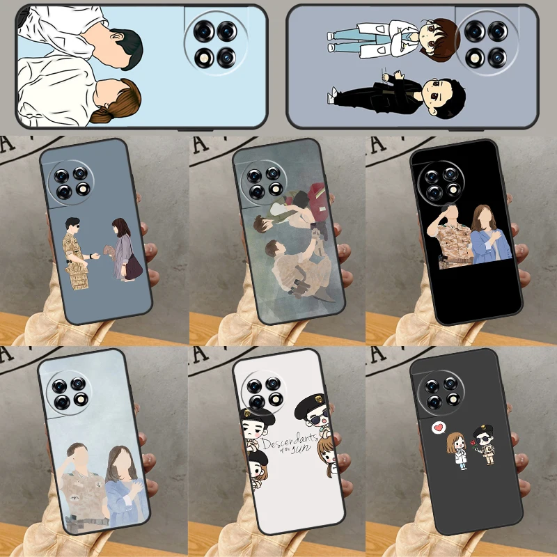 Descendants Of The Sun For Nubia Red Magic 8 Pro Phone Case For ZTE Redmagic 6 7 6S 7S 8S Pro 5S 5G 6R Soft Cover