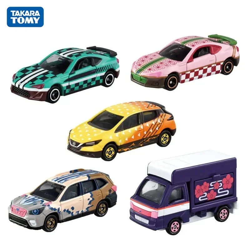 TAKARA TOMY Tomica Demon Slayer Kimetsu No Yaiba Kanao/Inosuke/Zenitsu/Nezuko/Tanjiro Metal Diecast Vehicle Model Cars Boys Toys