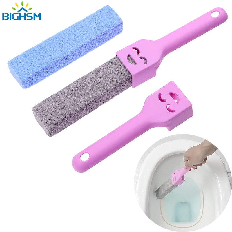 Pumice Stone Cleaning Stick Seat Toilet Limescale Rust Stain Dirt Removal Brush Scar Yellow Scale Brush Bathroom Tile Sink Wash